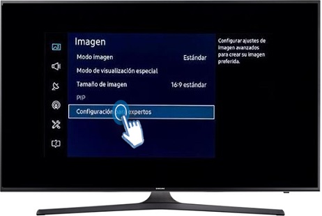 Smart TV UHD 4K UN50KU6000 - ¿Cómo activar la función vista digital nítida?