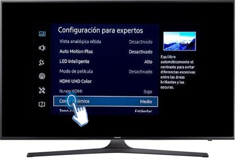 ¿Cómo activar la función Control dinámico?