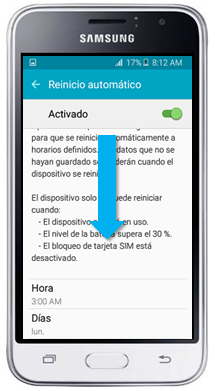 Galaxy J1 Prime - Reinicio automático.