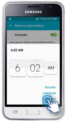 Galaxy J1 Prime - Reinicio automático.