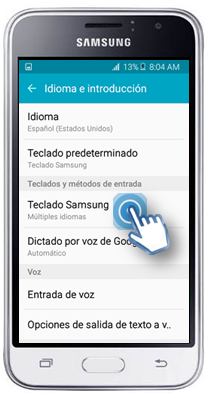 Galaxy J1 Mini Prime - ¿Cómo activar el texto predictivo?
