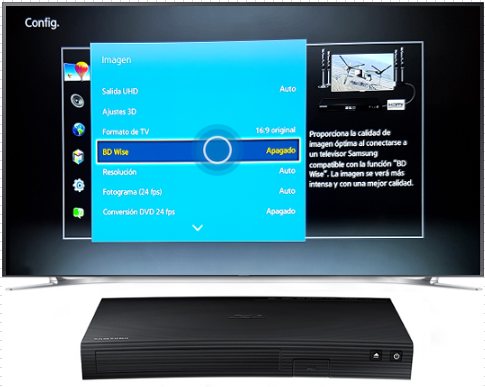 Blu-Ray BD-J5900: ¿Qué es y cómo habilitar la función BD Wise?