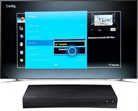 Blu-Ray BD-J5900: ¿Qué es y cómo habilitar la función BD Wise?