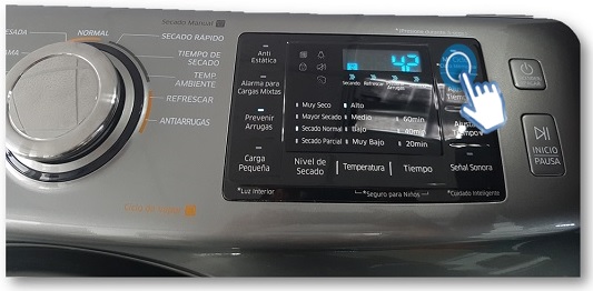 Secadora Samsung DV18H5000 - ¿Cómo guardar un ciclo personalizado - Mi Ciclo?
