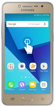 Galaxy J2 Prime - ¿Cómo cambiar el fondo de pantalla?