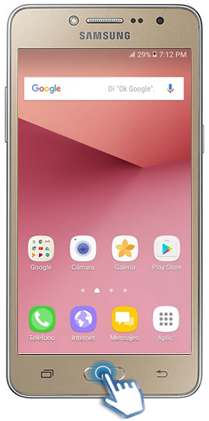 Galaxy J2 Prime - ¿Cómo cambiar el fondo de pantalla?