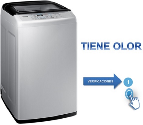 Lavadora Samsung WA90H4400 - ¿Por qué presenta olor mi lavadora?