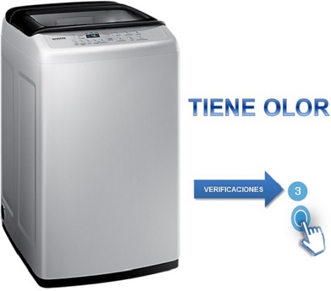 Lavadora Samsung WA90H4400 - ¿Por qué presenta olor mi lavadora?