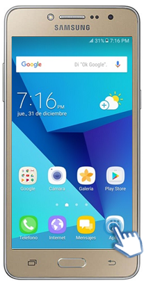 Galaxy J2 Prime - ¿Cómo verificar el código IMEI y serial?