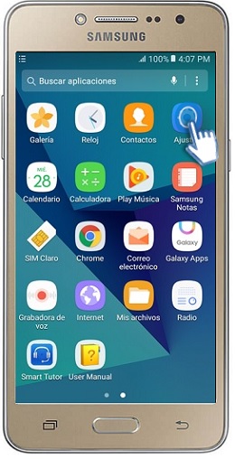 Galaxy J2 Prime - ¿Cómo cambiar marcos de iconos?