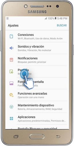 Galaxy J2 Prime - ¿Cómo cambiar marcos de iconos?