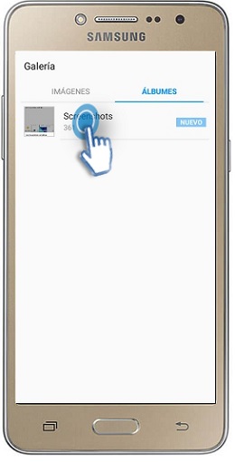 Galaxy J2 Prime - ¿Cómo agregar imagenes en una nota a través de Samsung Notes?