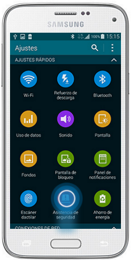 Galaxy S5 Mini - ¿Cómo configurar el Modo Privado?