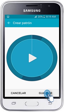 Galaxy J1 Mini - ¿Cómo configurar el patrón de vibración personalizado?