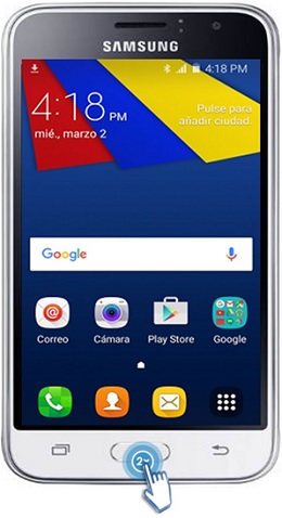 Galaxy J1 Mini Prime - ¿Cómo inicar la cámara de forma rápida?