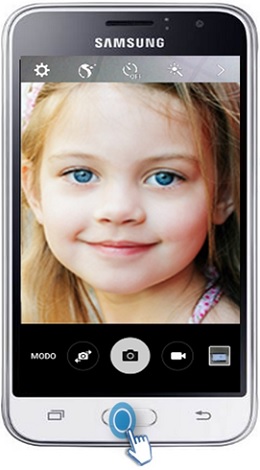Galaxy J1 Mini Prime - ¿Cómo inicar la cámara de forma rápida?
