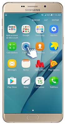 Galaxy A9 - ¿Cómo activar líneas de guía en la cámara?