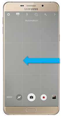 Galaxy A9 - ¿Cómo activar líneas de guía en la cámara?