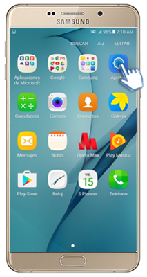 Galaxy A9 - ¿Cómo establecer conexión con una red Wi-Fi?