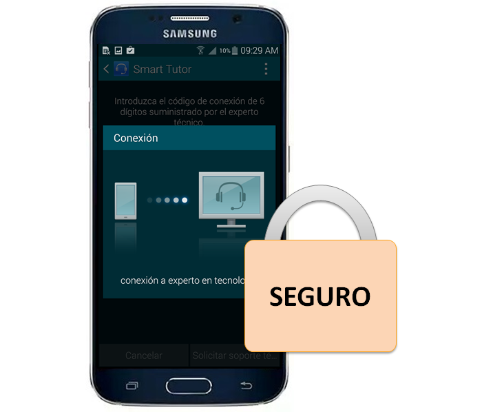 Galaxy J7 - ¿Es seguro usar Smart Tutor?