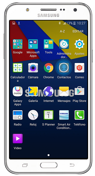 Galaxy J7 - ¿Cómo hacer un grupo de contactos?