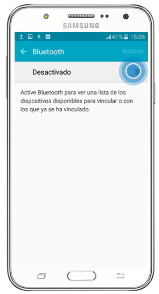 Galaxy J7 - ¿Cómo realizar una conexión Bluetooth?