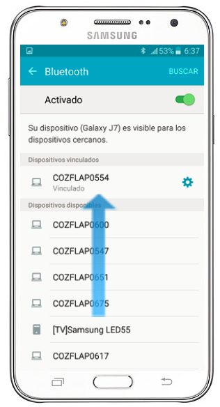 Galaxy J7 - ¿Cómo realizar una conexión Bluetooth?
