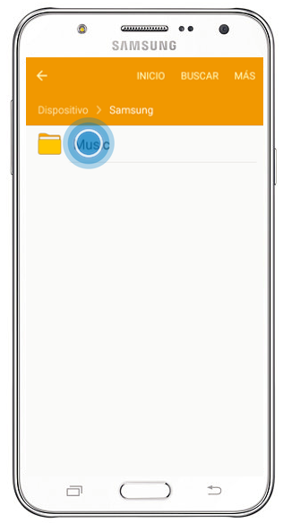 Galaxy J7 - ¿Cómo enviar documentos por Bluetooth?