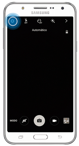 Galaxy J7 - ¿Cómo realizar el ajuste de calidad y tamaño de una imagen?
