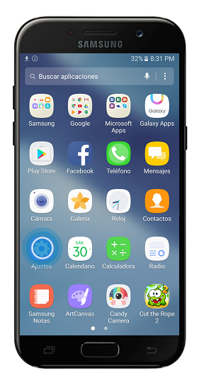 Samsung Galaxy A5: 2017 (SM-A520F): ¿Cómo cambiar el idioma del teléfono?