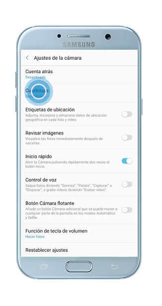 ¿Cómo activar la cuadricula en tu cámara?