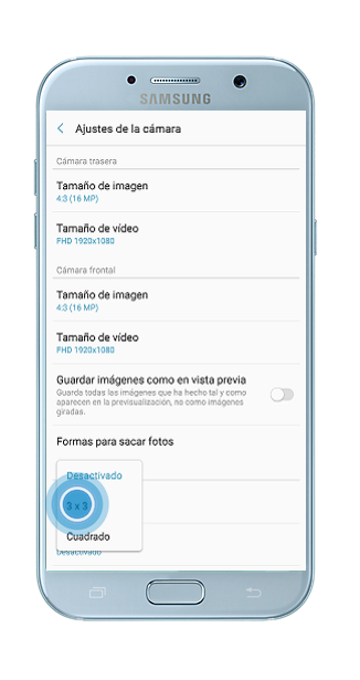 ¿Cómo activar la cuadricula en tu cámara?