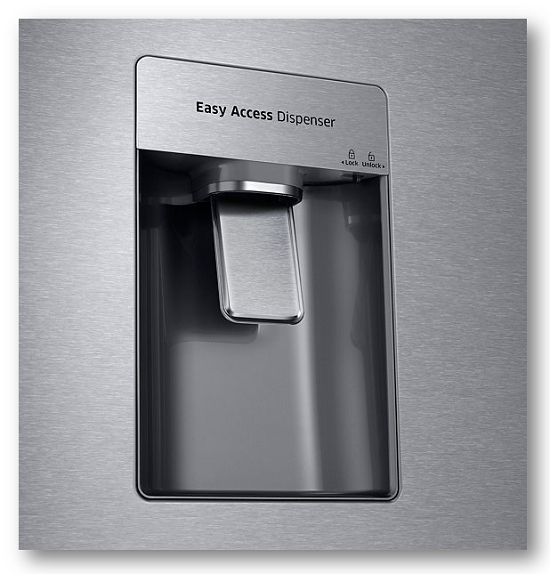 Nevera RT46K6631SL - Dispensador de acceso fácil