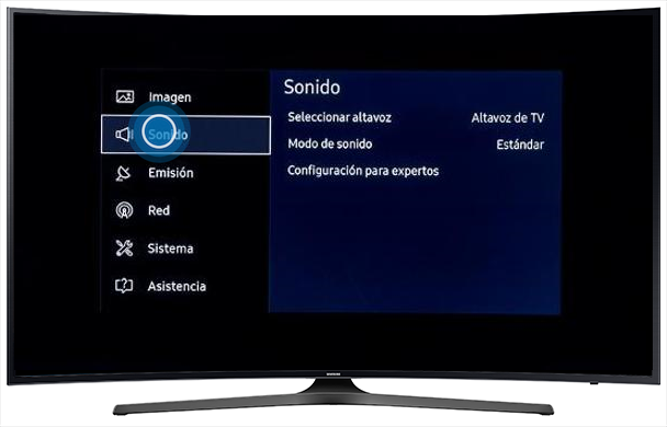 UN65KU6500 - ¿Cómo resTablecer el ajuste de sonido?
