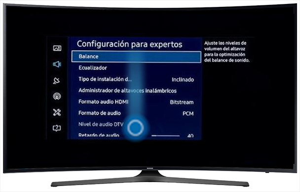 UN65KU6500 - ¿Cómo resTablecer el ajuste de sonido?
