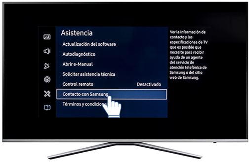 Samsung: Conocer la versión de software instalada en Smart TV serie K