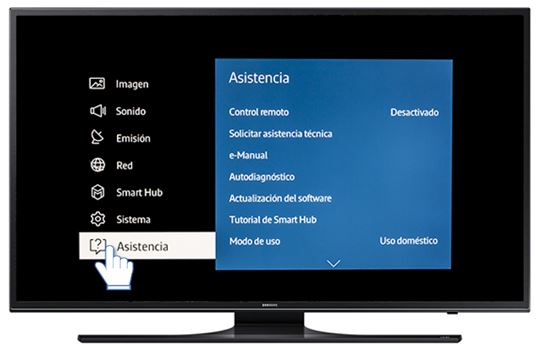 Samsung: Conocer la versión de software instalada en Smart TV serie J
