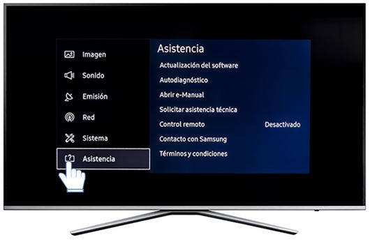 Samsung: Instalación de actualización de software para Smart TV serie K