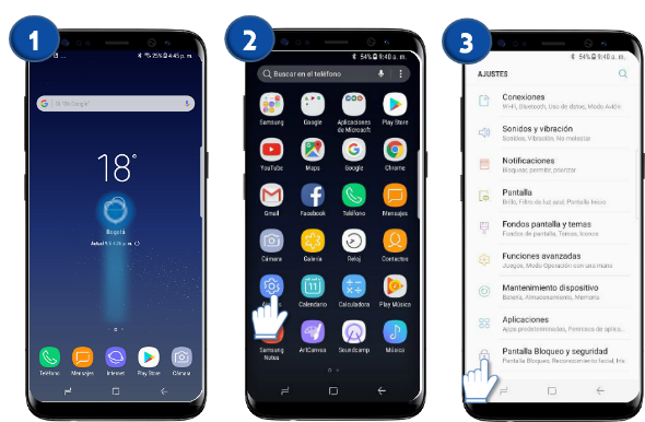 Galaxy S8 y S8+ - ¿Cómo cambiar los accessos directos de las aplicaciones?