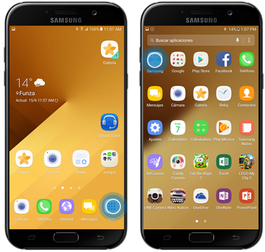 Galaxy A7 (2017) - Enviar un informe de errores