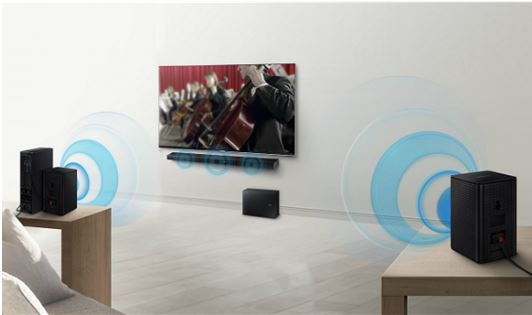 Kit Parlantes SWA-8000S - Sonido envolvente más poderoso