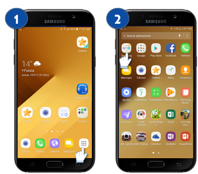 Galaxy A5 (2017) - ¿Cómo activar el bloqueo automático de la carpeta segura?