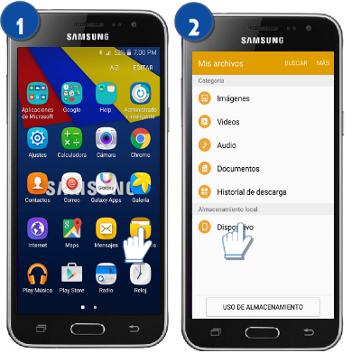 Galaxy J3 (2016) - ¿Qué es y cómo comprimir archivos?