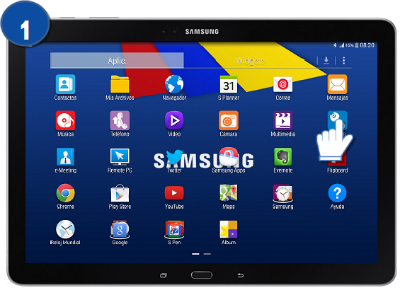 Galaxy Note Pro LTE - ¿Cómo verificar el estado de almacenamiento de la memoria interna?