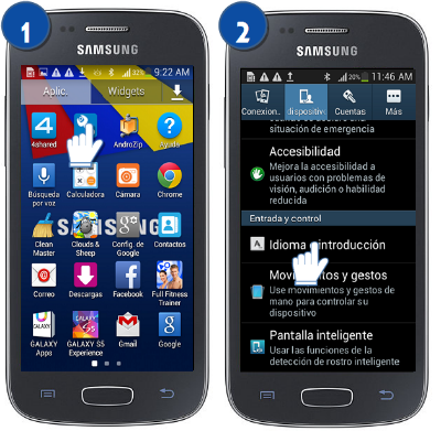 Galaxy Ace3 - ¿Qué es y cómo activar el texto predictivo?