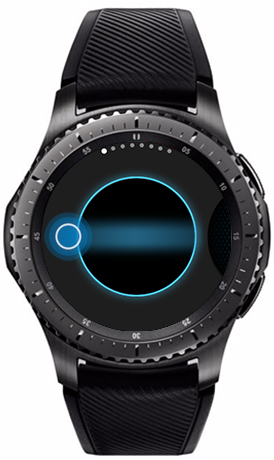 Galaxy Gear S3 Frontier - ¿Cómo cambiar estilo de fondo?