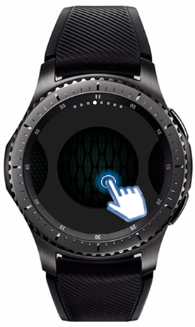 Galaxy Gear S3 Frontier - ¿Cómo cambiar estilo de fondo?