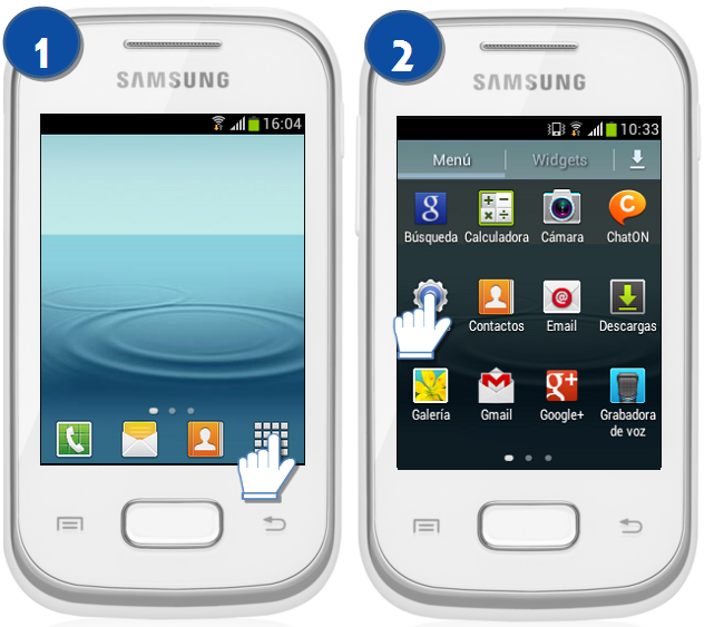 Galaxy Pocket - ¿Cómo establecer el tiempo de visibilidad del Bluetooth?
