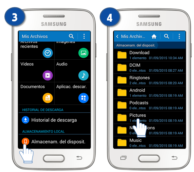 Galaxy Ace4 Neo - ¿Qué es y cómo comprimir archivos en formato ZIP?
