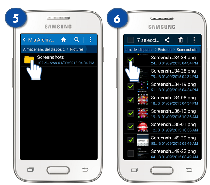 Galaxy Ace4 Neo - ¿Qué es y cómo comprimir archivos en formato ZIP?